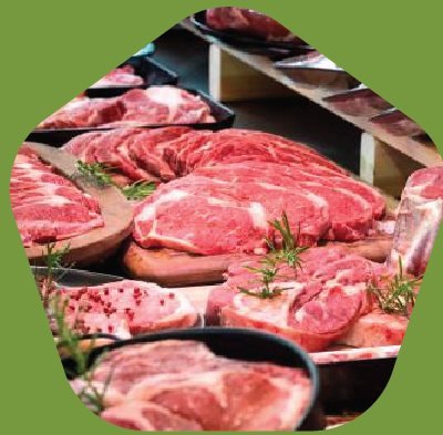 Meat display